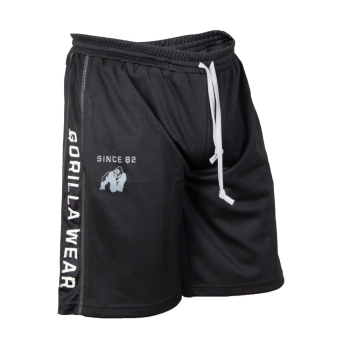 Gorilla Wear Functional Mesh Short black-white L/XL