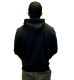 Gym King Mens Bodybuilding Gym Hoodie Black-Gold