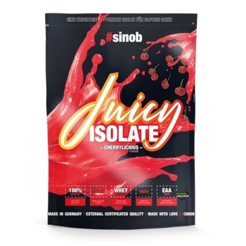 Sinob Juicy Whey Isolate 1000g Beutel Eistee Pfirsich