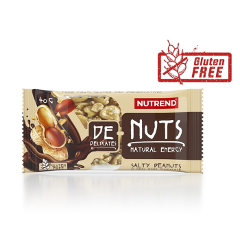 Nutrend Denuts 40g Salted Peanuts in Dark Chocolate