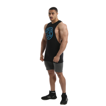 Golds Gym Drop Armhole Vest Tank Top black