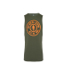 Golds Gym Drop Armhole Vest Tank Top khaki