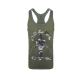 Golds Gym Camo Joe Printed Vest Tank Top army marl