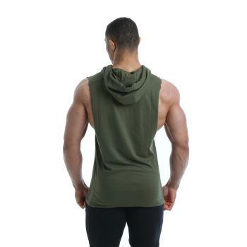 Golds Gym Mens Drop Armhole Sweatshirt army