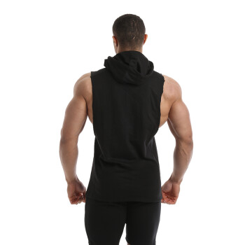 Golds Gym Mens Drop Armhole Sweatshirt black M