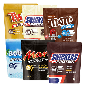 Mars Hi Protein Powder Bounty M&Ms White Sickers Twix...