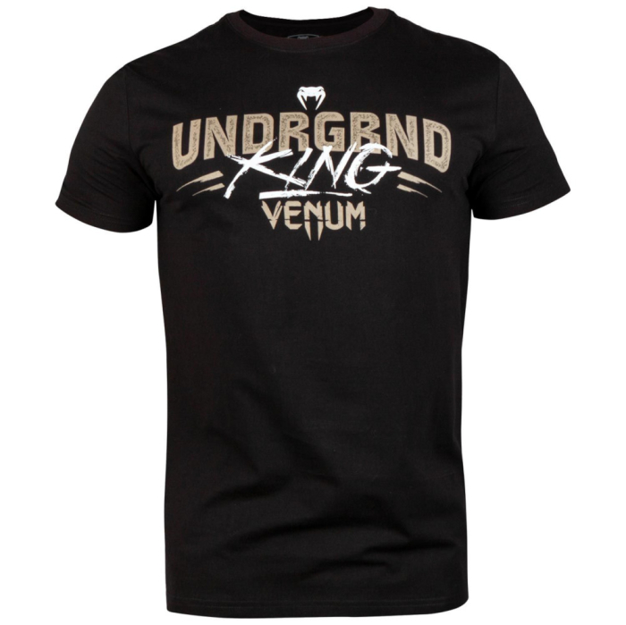 Venum Underground King T-Shirt Black/Sand M