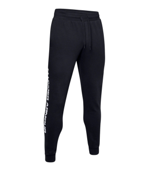 Under Armour Rival Fleece Wordmark Logo Jogginghose Black...