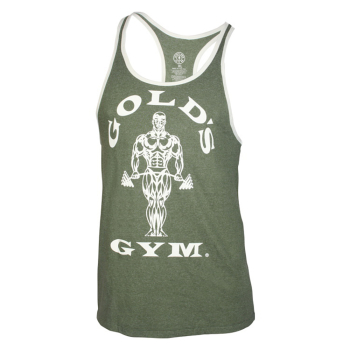 Golds Gym Muscle Joe Contrast Stringer Tank M