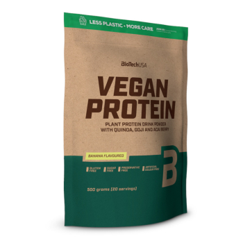 BioTech USA Vegan Protein 500g Beutel Banane