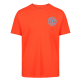 Golds Gym Basic Left Breast -Shirt orange/turg