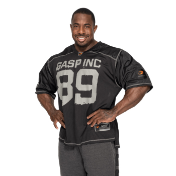 GASP No1 Football Tee Black