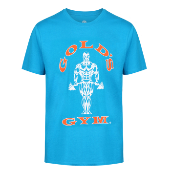 Golds Gym Muscle Joe T-Shirt Türkis/Orange M