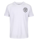 Golds Gym Basic Left Breast -Shirt white/black M