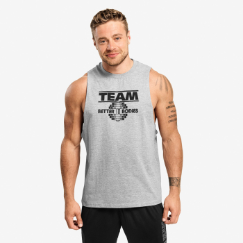 Better Bodies Team BB Tank Grey Melange XXL