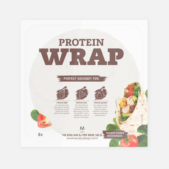 More Nutrition More Protein Wraps 240g (6 Stck)