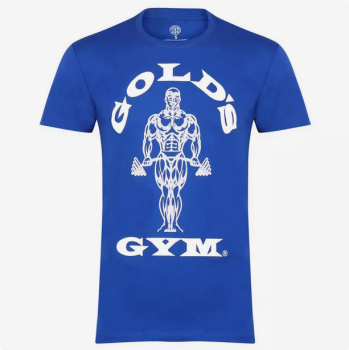 Golds Gym Muscle Joe T-Shirt blau/weiß