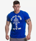 Golds Gym Muscle Joe T-Shirt blau/weiß