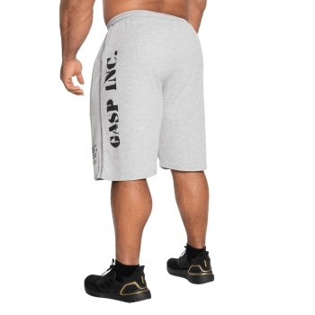 GASP Thermal Shorts Grey Melange