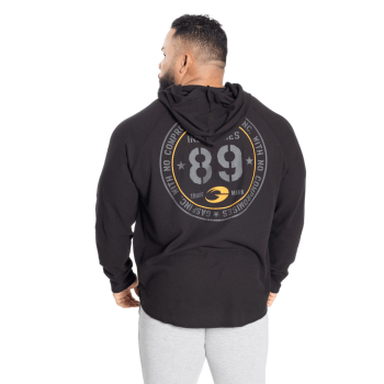 GASP Long Sleeve Thermal Hoodie Black/Black