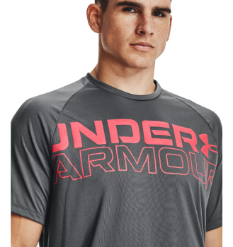 Under Armour Mens Tech™ 2.0 Short Sleeve T-Shirt Grey