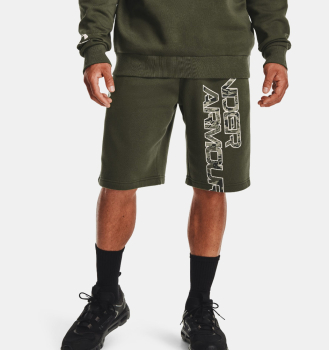 Under Armour UA Rivel Fleece Camo Script Shorts XXXL...