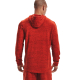 Under Armour Rival Terry Big Logo Hoodie Radiant Red Full Heather