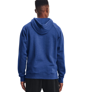 Under Armour UA Rival Fleece Big Logo Hoodie Blue