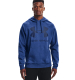 Under Armour UA Rival Fleece Big Logo Hoodie Blue