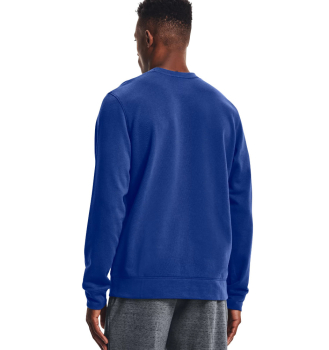 Under Armour Mens UA Rival Terry Crewneck Sweater Tech Blue