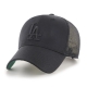 47 Brand Los Angeles Dodgers Black Branson Trucker Cap