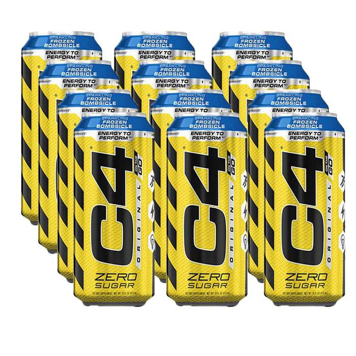 Cellucor C4 Carbonated Drink 12 x 500ml Dose Orange