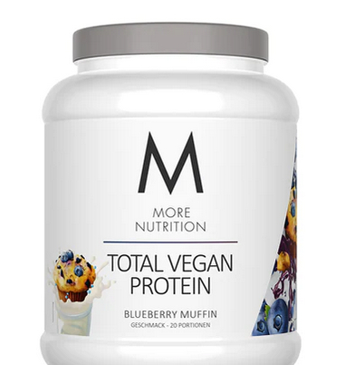 More Nutrition Total Vegan Protein 600g Dose Nuss Nougat Pralin