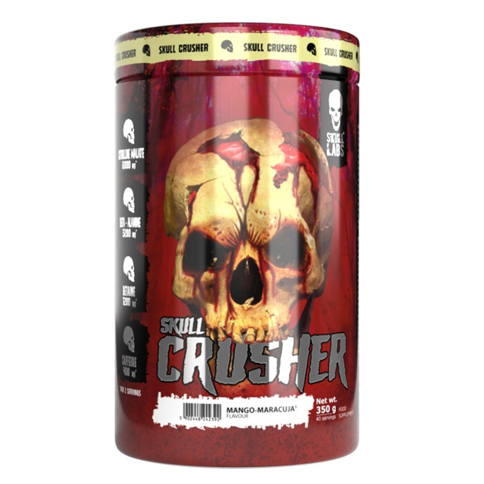 Skull Labs Skull Crusher No-Stim 350g Pulver Dose Citrus-Peach