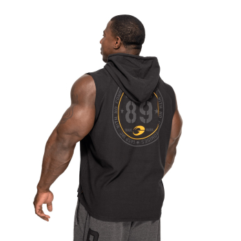 GASP Thermal SL Hoodie Washed Black