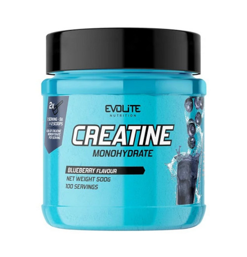 Evolite Nutrition Creatine Monohydrate flavoured 500g Lemon