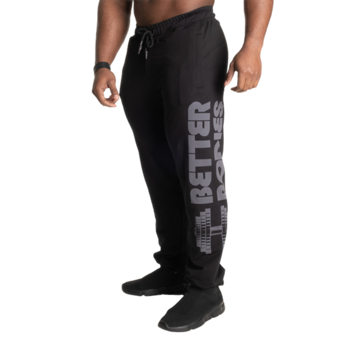 Better Bodies Stanton Sweatpants V2 Light Grey Melange S