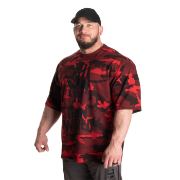 GASP Thermal Skull Tee Red Camo M