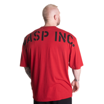 GASP Division Iron Tee Chili Red