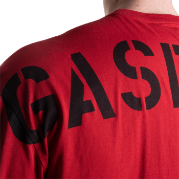 GASP Division Iron Tee Chili Red