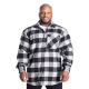 GASP Heavy Flannel Shirt Grey/Black