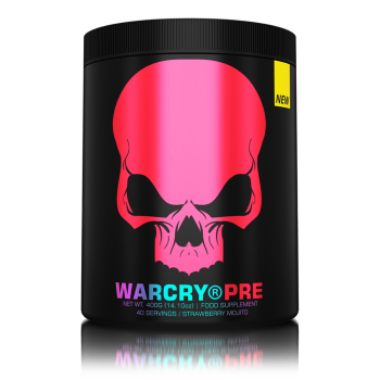 Genius Nutrition Warcry Pre Workout Booster 400g Pulver Dose