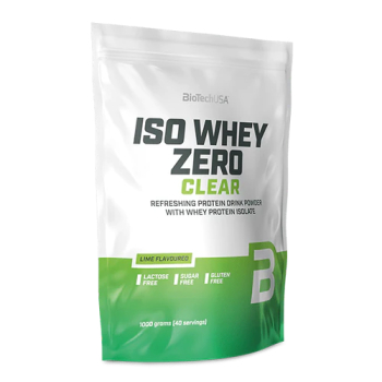 Biotech USA Iso Whey Zero Clear Protein laktosefrei 1000g Beutel