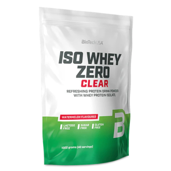 Biotech USA Iso Whey Zero Clear Protein laktosefrei 1000g Beutel Lime