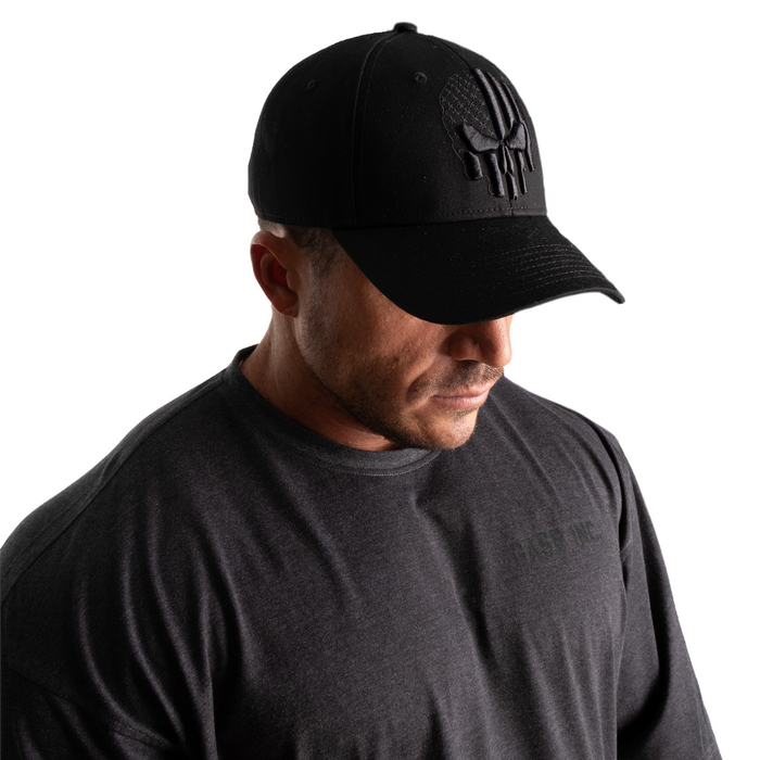 GASP Relentless Cap Black-Black S-M