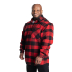 GASP Heavy Flannel Shirt Red-Black