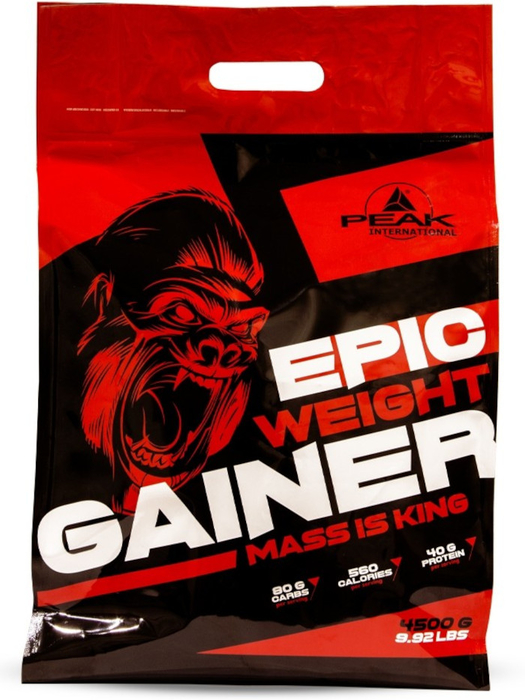 Peak Epic Weight Gainer 4500g Pulver Beutel Strawberry