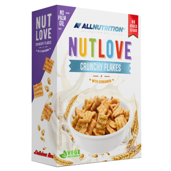 Allnutrition NUTLOVE Crunchy Flakes 300g Cinnamon (nicht...