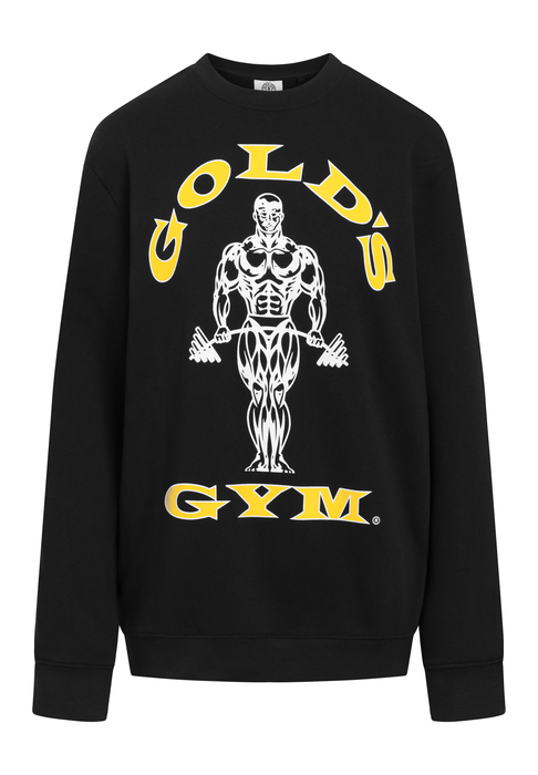 Golds Gym Muscle Joe Sweatshirt black