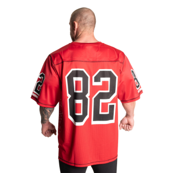 Better Bodies BB Legacy Football Tee Chili Red